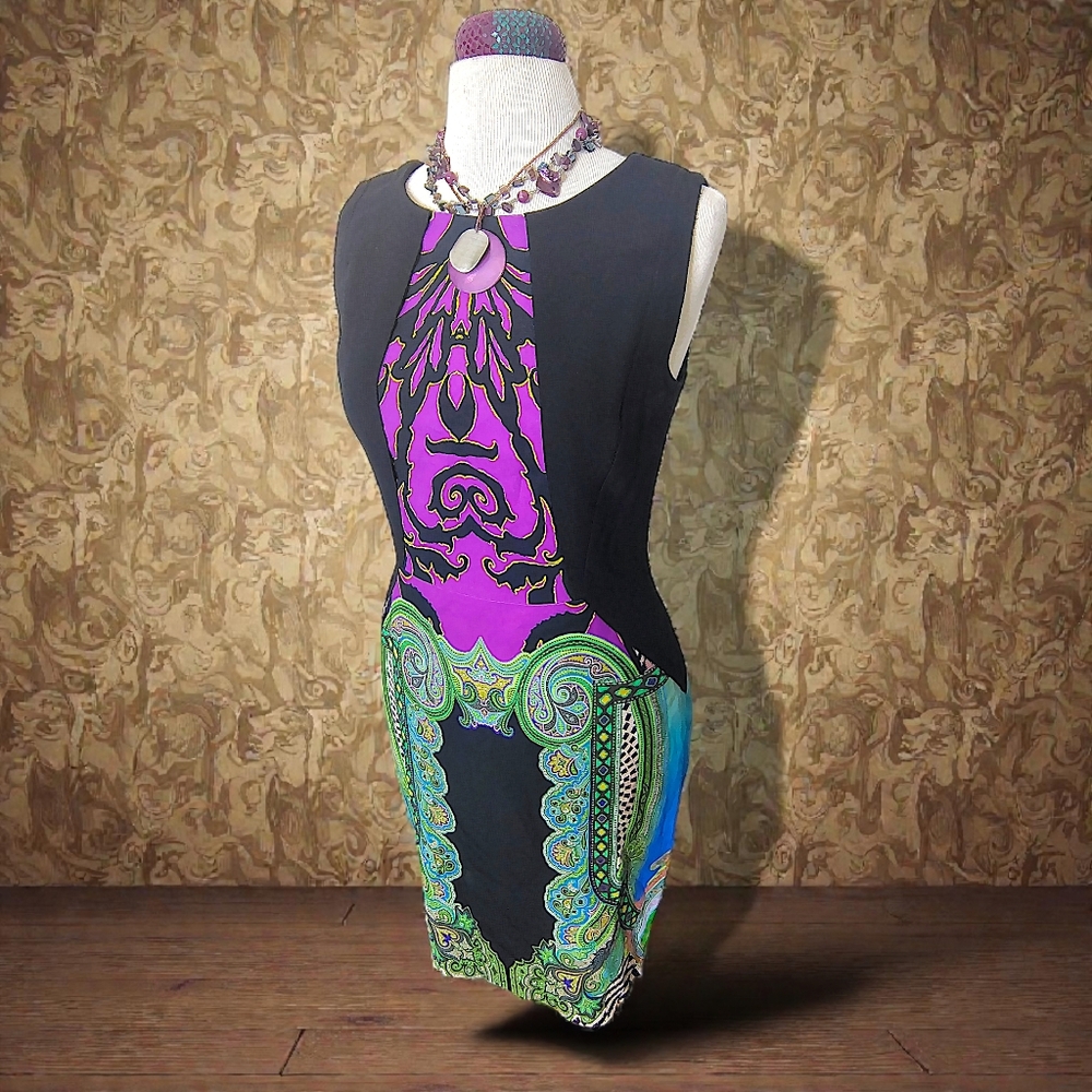 ETRO Via Spartaco 3 Sheath Dress: Sz 8